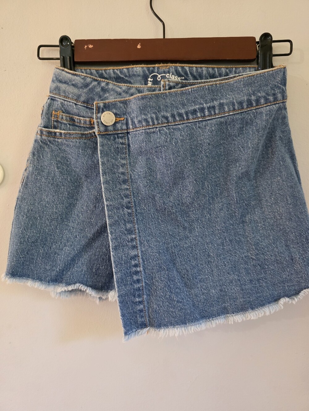 Art Class Jean Skort